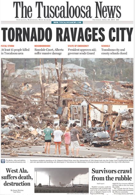 Mar 25, 2022 · Changes coming for The Tuscaloosa News — Saturday print edition ends, new features begin. Ken Roberts. The Tuscaloosa News. 0:04. 1:26. This weekend will mark a significant change for readers of ... 